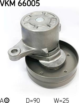 SKF VKM 66005 - NAPINACZ PASKA WIELOROWK. SUZUKI GRAND VITARA 2.0