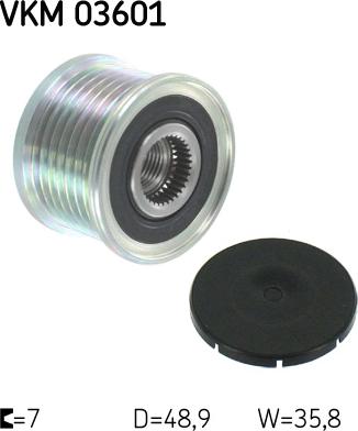 SKF VKM 03601 — Koło pasowe, alternator