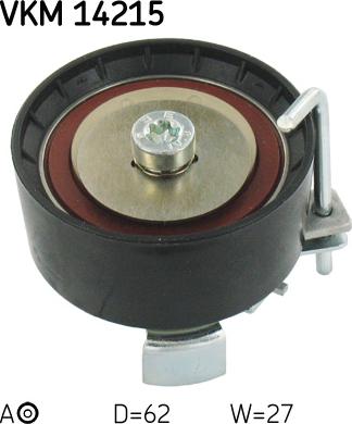 SKF VKM 14215 - Rolka napinająca paska rozrządu