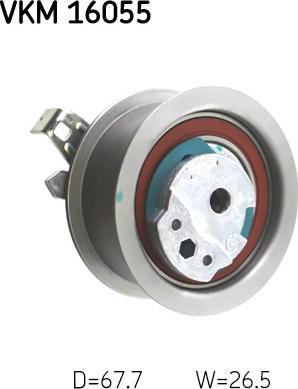 SKF VKM 16055 — Rolka napinacza, pasek rozrządu