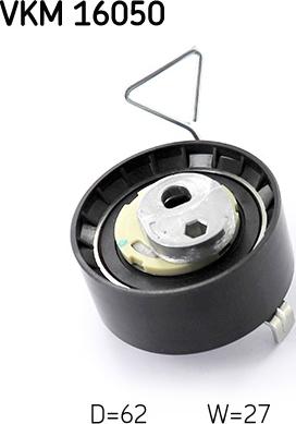 SKF VKM 16050 — Rolka napinacza, pasek rozrządu