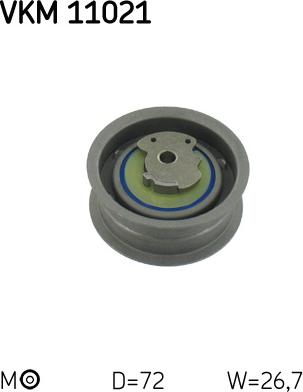SKF VKM 11021 — Rolka napinacza, pasek rozrządu