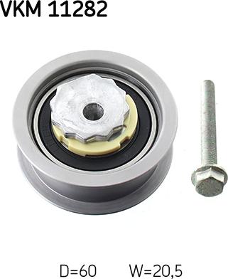 SKF VKM 11282 — Rolka napinacza, pasek rozrządu