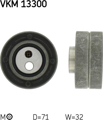 SKF VKM 13300 — Rolka napinacza, pasek rozrządu