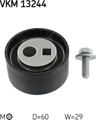 SKF VKM 13244 - KOLO NAPINACZA PASKA XSARA.P206 1.9D
