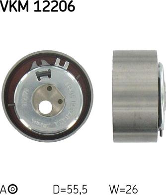 SKF VKM 12206 - NAPINACZ PASKA ROZRZĄDU FIAT 1.2-1.4