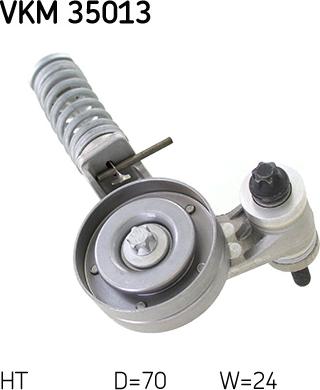 SKF VKM 35013 - NAPINACZ PASKA WIELOROWK. OPEL