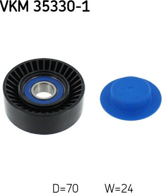 SKF VKM 35330-1 - ROLKA NAPINACZA ASTRA J 2.0 12-
