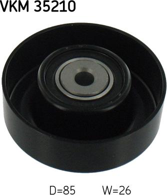 SKF VKM 35210 — Rolka kierunkowa / prowadząca, pasek klinowy zębaty