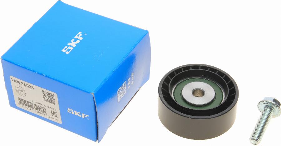 SKF VKM 36025 — Rolka kierunkowa / prowadząca, pasek klinowy zębaty