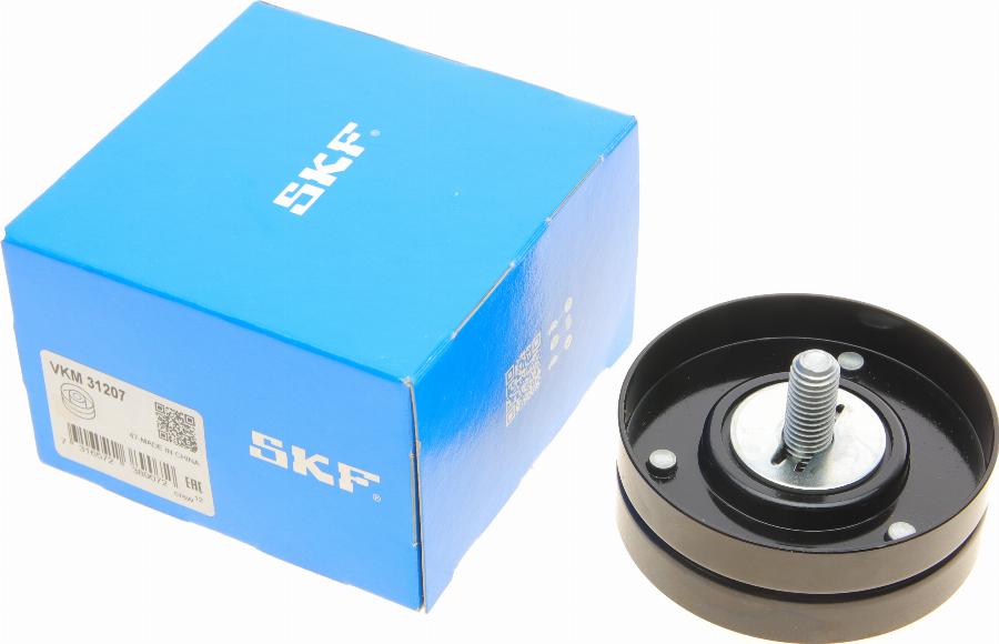 SKF VKM 31207 — Rolka kierunkowa / prowadząca, pasek klinowy zębaty