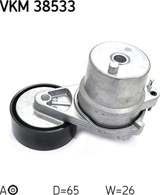SKF VKM 38533 - NAPINACZ PASKA WIELOROWK. DB W205 13- C200