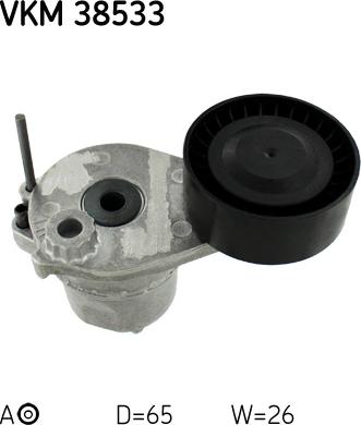 SKF VKM 38533 - NAPINACZ PASKA WIELOROWK. DB W205 13- C200