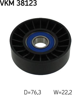 SKF VKM 38123 — Napinacz paska klinowego wielorowkowego