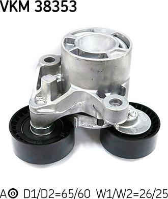 SKF VKM 38353 - NAPINACZ PASKA WIELOROWK. BMW