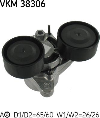 SKF VKMA 38306 - ZESTAW PASKA WIELOROWK. BMW