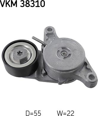 SKF VKM 38310 — Napinacz paska klinowego wielorowkowego