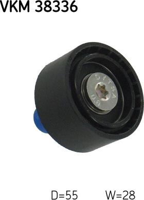 SKF VKM 38336 - ROLKA PASKA WIELOROWK. BMW N47-M57 04- E81-90-60