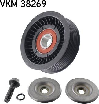 SKF VKM 38269 — Rolka kierunkowa / prowadząca, pasek klinowy zębaty