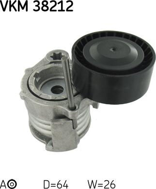 SKF VKM 38212 - NAPINACZ PASKA WIELOROWK. BMW E90-91-93 D