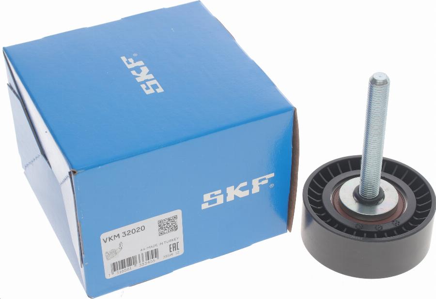 SKF VKM 32020 — Rolka kierunkowa / prowadząca, pasek klinowy zębaty