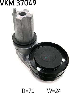 SKF VKM 37049 — Rolka kierunkowa / prowadząca, pasek klinowy zębaty