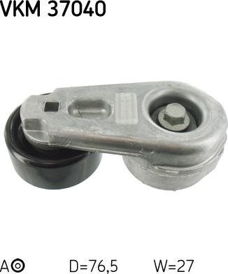 SKF VKM 37040 — Napinacz paska klinowego wielorowkowego