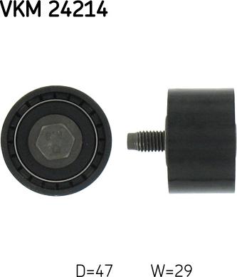SKF VKM 24214 — Rolka kierunkowa / prowadząca, pasek rozrządu