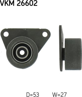 SKF VKM 26602 — Rolka kierunkowa / prowadząca, pasek rozrządu