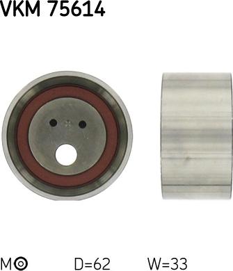 SKF VKM 75614 - ROLKA PASKA ROZRZĄDU MITSUBISHI GALANT 2.5 96-