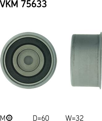 SKF VKM 75633 - ROLKA PASKA ROZRZĄDU HYUNDAI SONATA 2.0 98- Z.