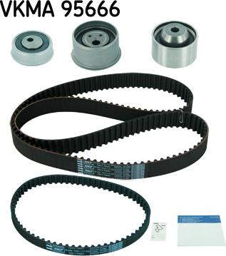 SKF VKMA 95666 — Zestaw paska rozrządu