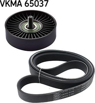 SKF VKMA 65037 — Zestaw paska klinowego wielorowkowego