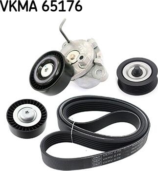 SKF VKMA 65176 — Zestaw paska klinowego wielorowkowego