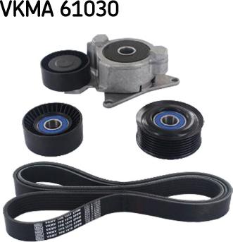 SKF VKMA 61030 - ZESTAW PASKA WIELOROWK. TOYOTA 2.0-2.0 D-4D