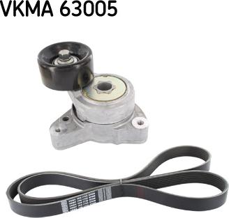 SKF VKMA 63005 — Zestaw paska klinowego wielorowkowego
