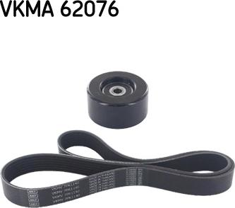 SKF VKMA 62076 — Zestaw paska klinowego wielorowkowego