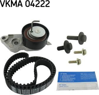 SKF VKMA 04222 - ZESTAW ROZRZĄDU FORD FIESTA 1.2 16V FOCUS 1.4-