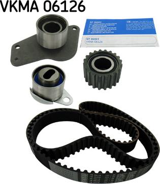 SKF VKMA 06126 - ZESTAW ROZRZĄDU RENAULT CLIO 1.9D 98- 151Z