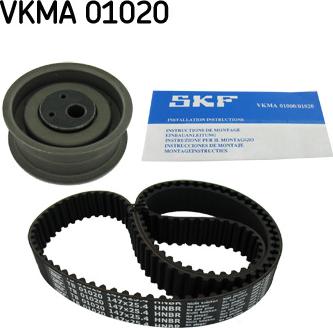 SKF VKMA 01020 — Zestaw paska rozrządu