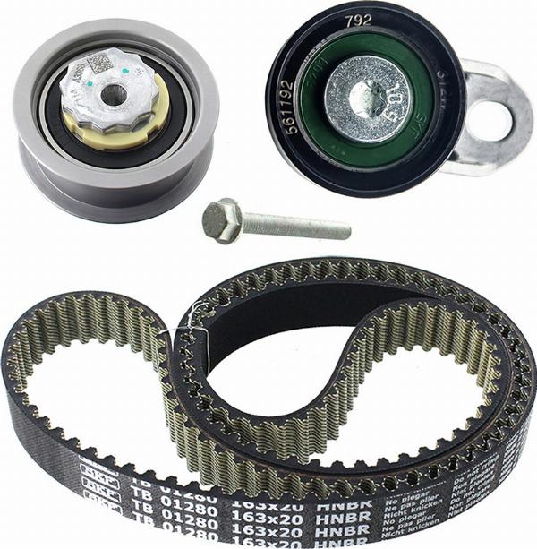 SKF VKMA 01287 — Zestaw paska rozrządu