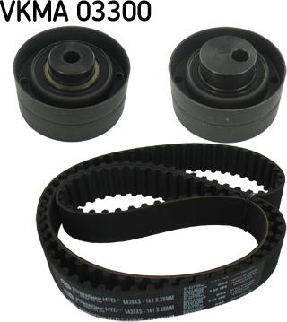 SKF VKMA 03300 - ZESTAW ROZRZĄDU PEUGEOT BOXER 2.5D-TD 141Z