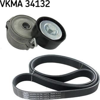 SKF VKMA 34132 — Zestaw paska klinowego wielorowkowego