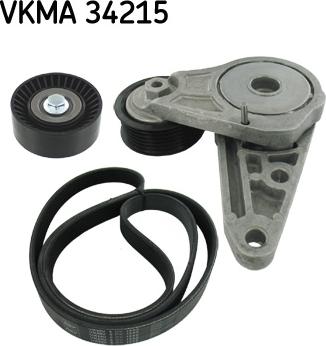 SKF VKMA 34215 - ZESTAW PASKA WIELOROWK. FORD 1.6 ECOBOOST VOLVO