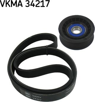 SKF VKMA 34217 — Zestaw paska klinowego wielorowkowego