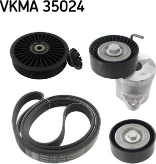 SKF VKMA 35024 — Zestaw paska klinowego wielorowkowego