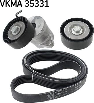SKF VKMA 35331 - ZESTAW PASKA WIELOROWK. OPEL 2.0CDTI ASTRA J-ZAFIRA