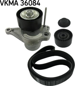 SKF VKMA 36084 - ZESTAW PASKA WIELOROWK. RENAULT 2.0DCI LAGUNA III-MEGANE III