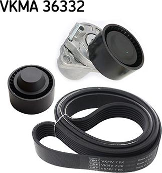 SKF VKMA 36332 — Zestaw paska klinowego wielorowkowego