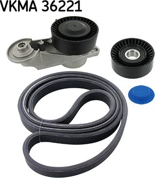 SKF VKMA 36221 — Zestaw paska klinowego wielorowkowego